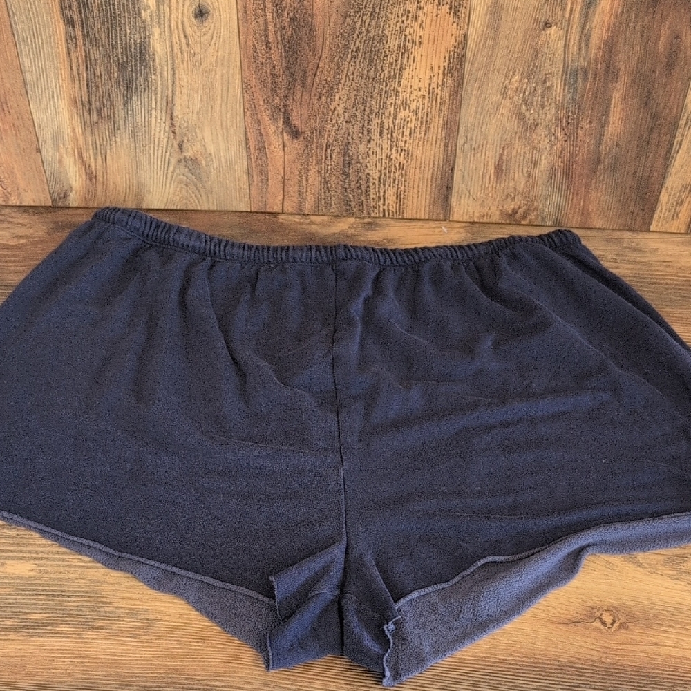 Offline by Aerie Navy Blue Sleep Shorts XXL -811F